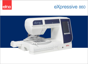 Elna eXpressive 860 Sewing Machine reviews and information