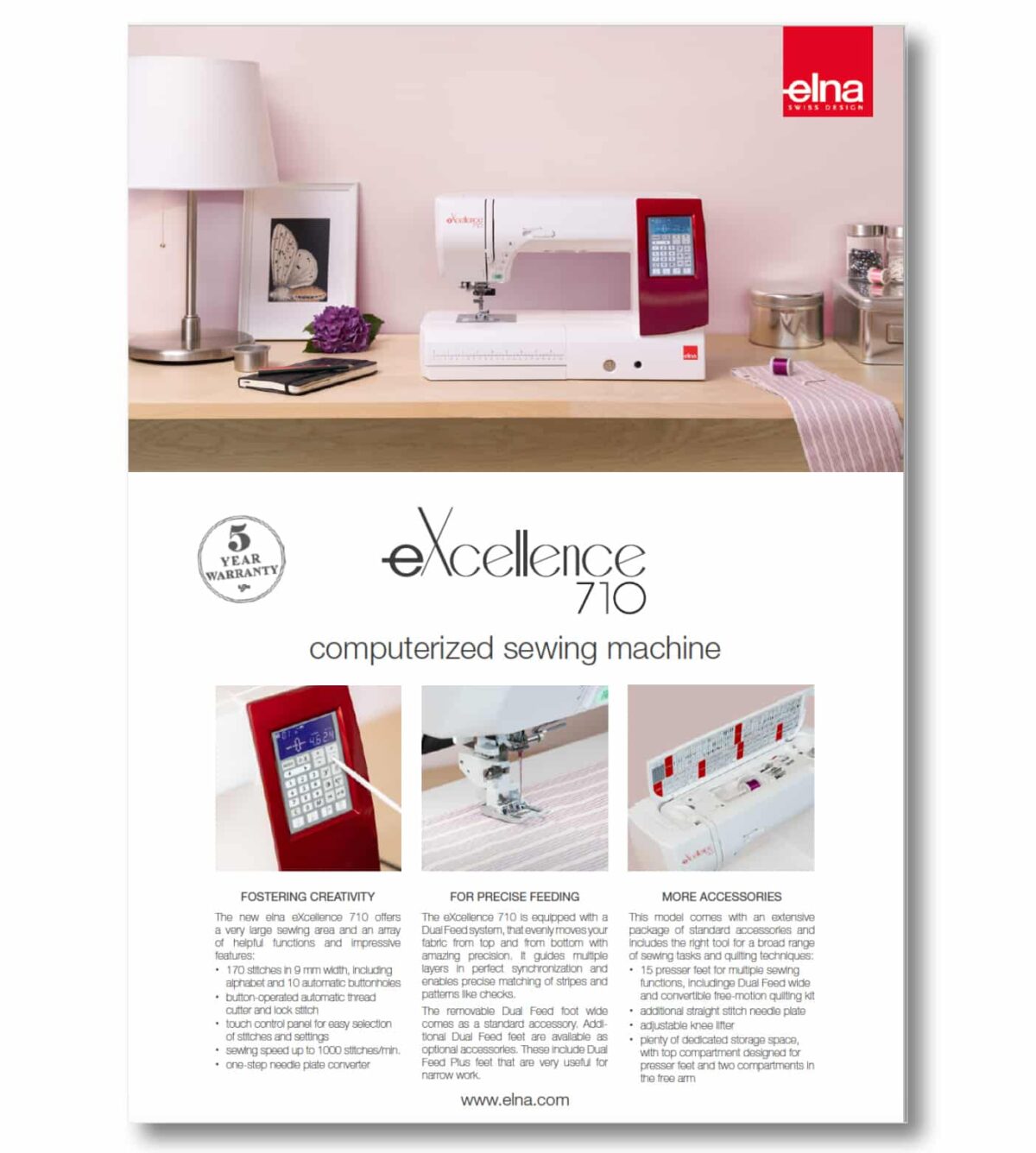 eXcellence 710 – Elna – USA